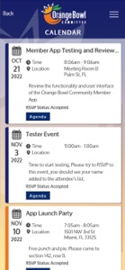 OBC Membership App screenshot #5 for iPhone