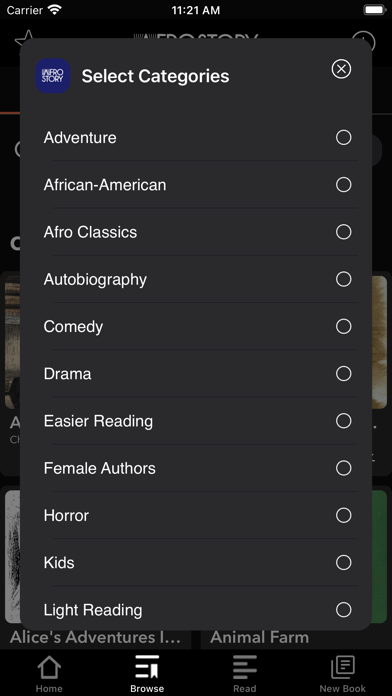 AfroStory Screenshot