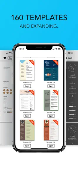 Game screenshot Resume Templates - DesiGN apk
