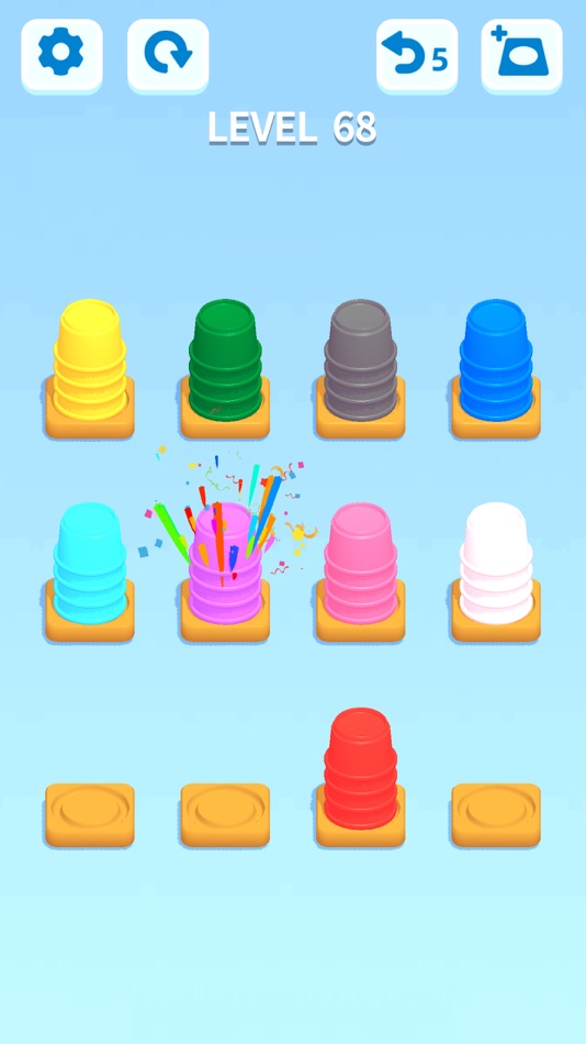 #2. Bucket sort - Puzzle Games (iOS) 来自: HERO LINKAGE