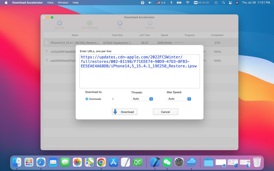 #2. Download Accelerator (macOS) 由: 松平 洪