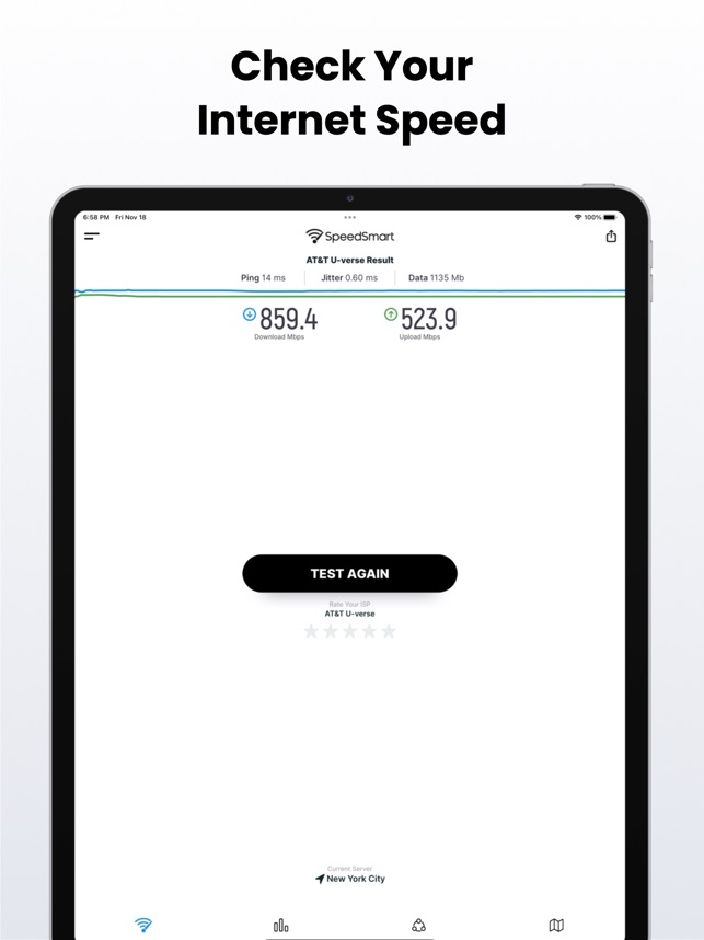 Speed Test SpeedSmart Internet on the App Store
