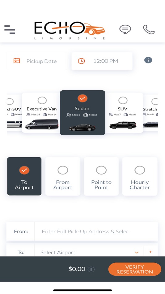#1. Echo Limousine Customer (iOS) 由: Echo Limousine