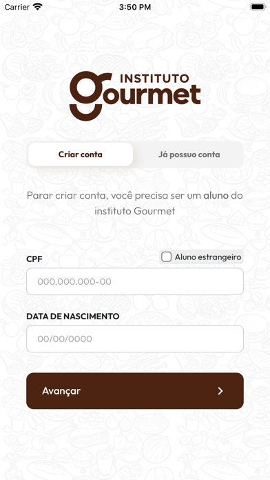 Instituto Gourmet Screenshot