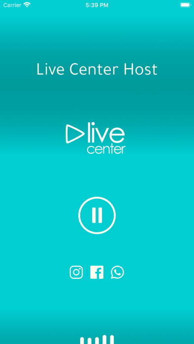 Live Center Host Screenshot