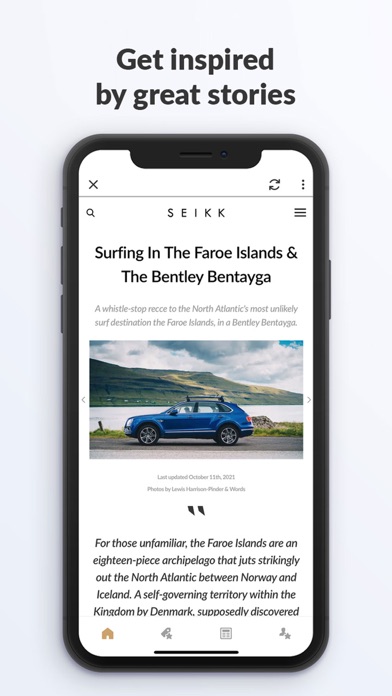SEIKK Active Style Magazine Screenshot