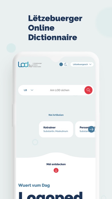 LOD.lu Screenshot