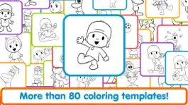 Game screenshot Pocoyó Colors: Color drawings apk