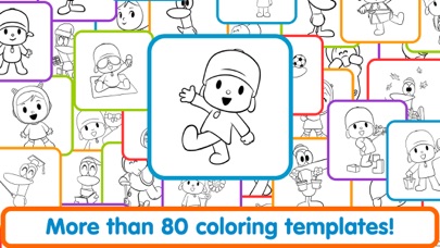Pocoyó Colors: Color drawings Screenshot