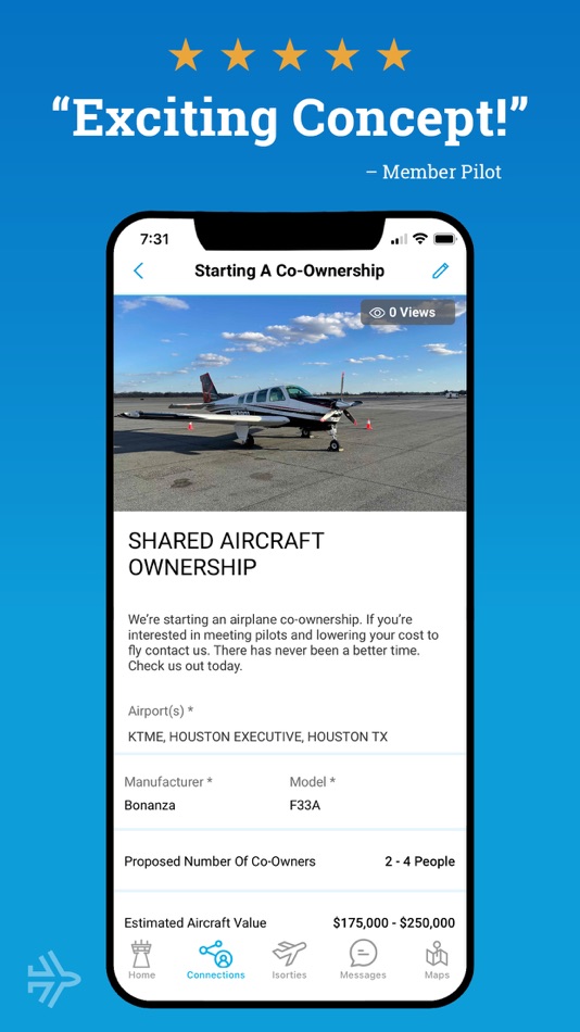 #4. Connecting Aviators® (iOS) 由: Connecting Aviators, LLC
