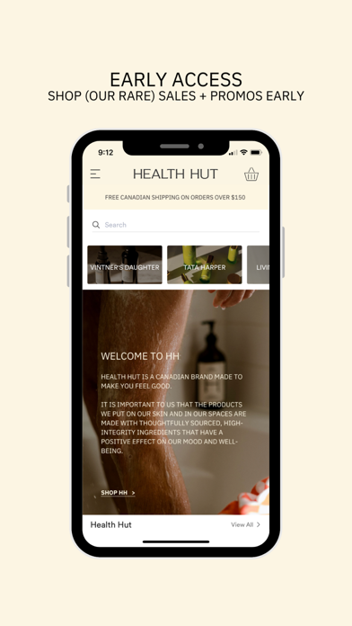 Shop Health Hut Screenshot