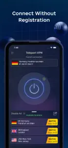 Teleport VPN screenshot #2 for iPhone