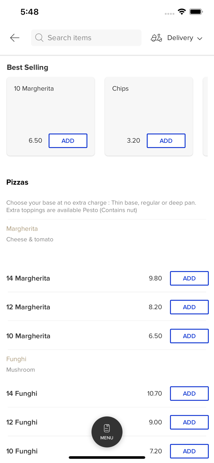 Bella Pizza Hollywood Road