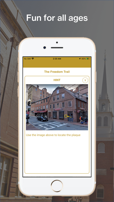 Freedom Trail Scavenger Hunt Screenshot