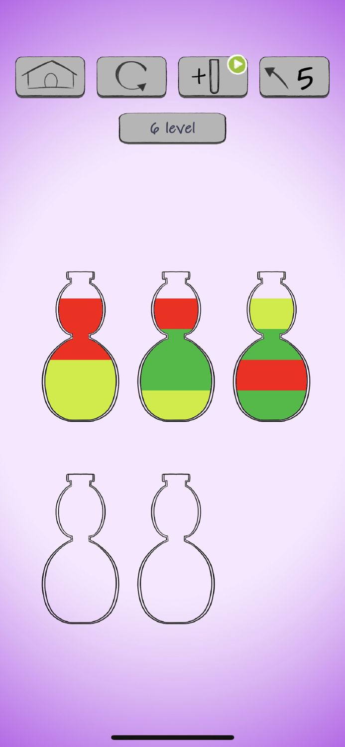 Sort Color Water puzzle game