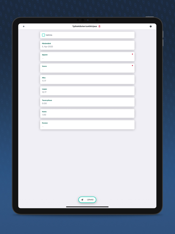 Protieto m-reporting