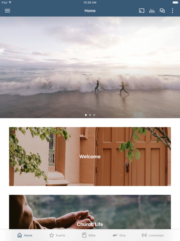 First Presbyterian Columbia iPad screenshot 1 - Education app