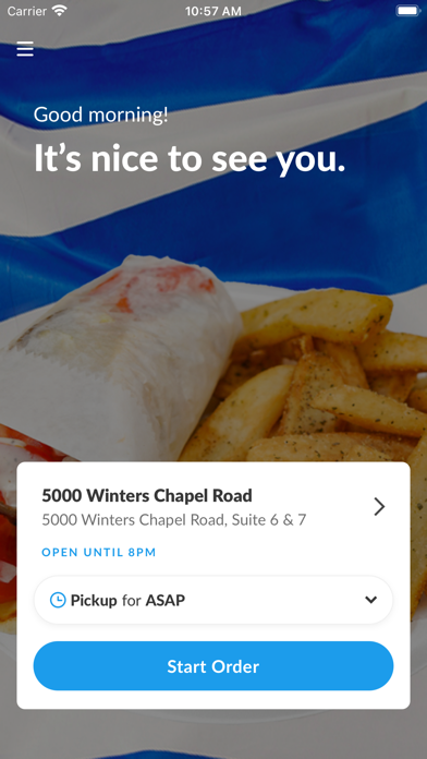 GyroGyro GA iPhone screenshot 2 - Food & Drink app
