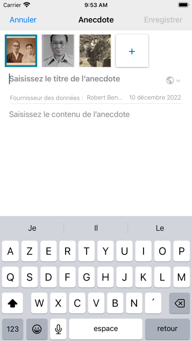 Screenshot #3 pour FamilySearch Souvenirs