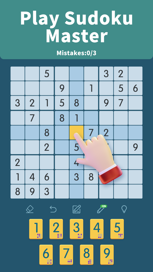 #2. Sudoku Master: Brain Challenge (iOS) 由: INFINITY ISLAND STUDIO LIMITED