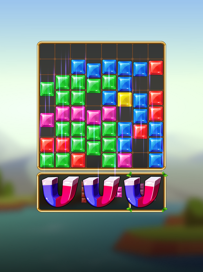 Block Puzzle of Glow Style