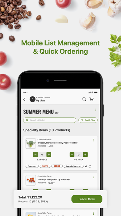 US Foods MOXē Screenshot