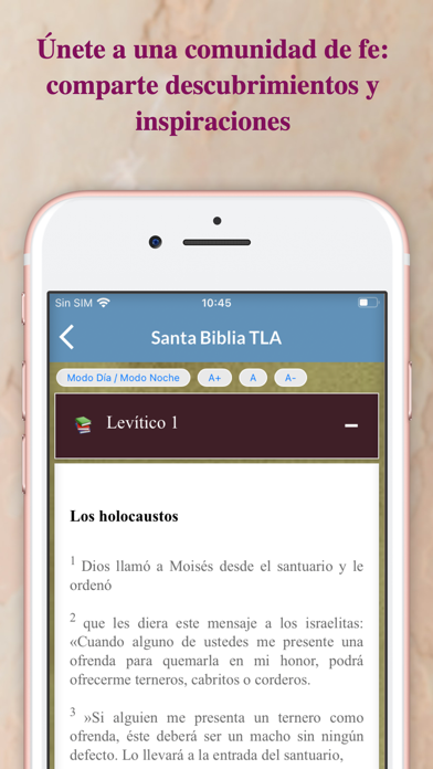 Biblia TLA Lenguaje Actual Screenshot