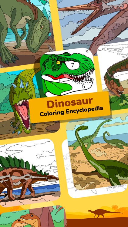 Dino Coloring Encyclopedia