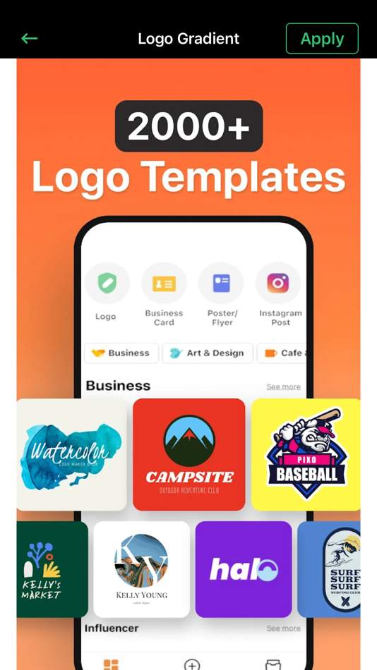 #2. Make a Logo-Design Your Brand (iOS) 由: Aamir Sajjad