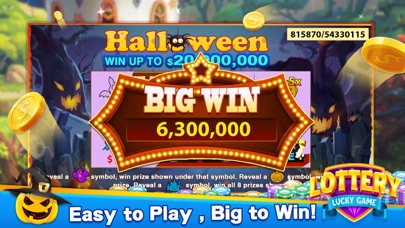 Lottery Ticket Scanner Games Screenshot