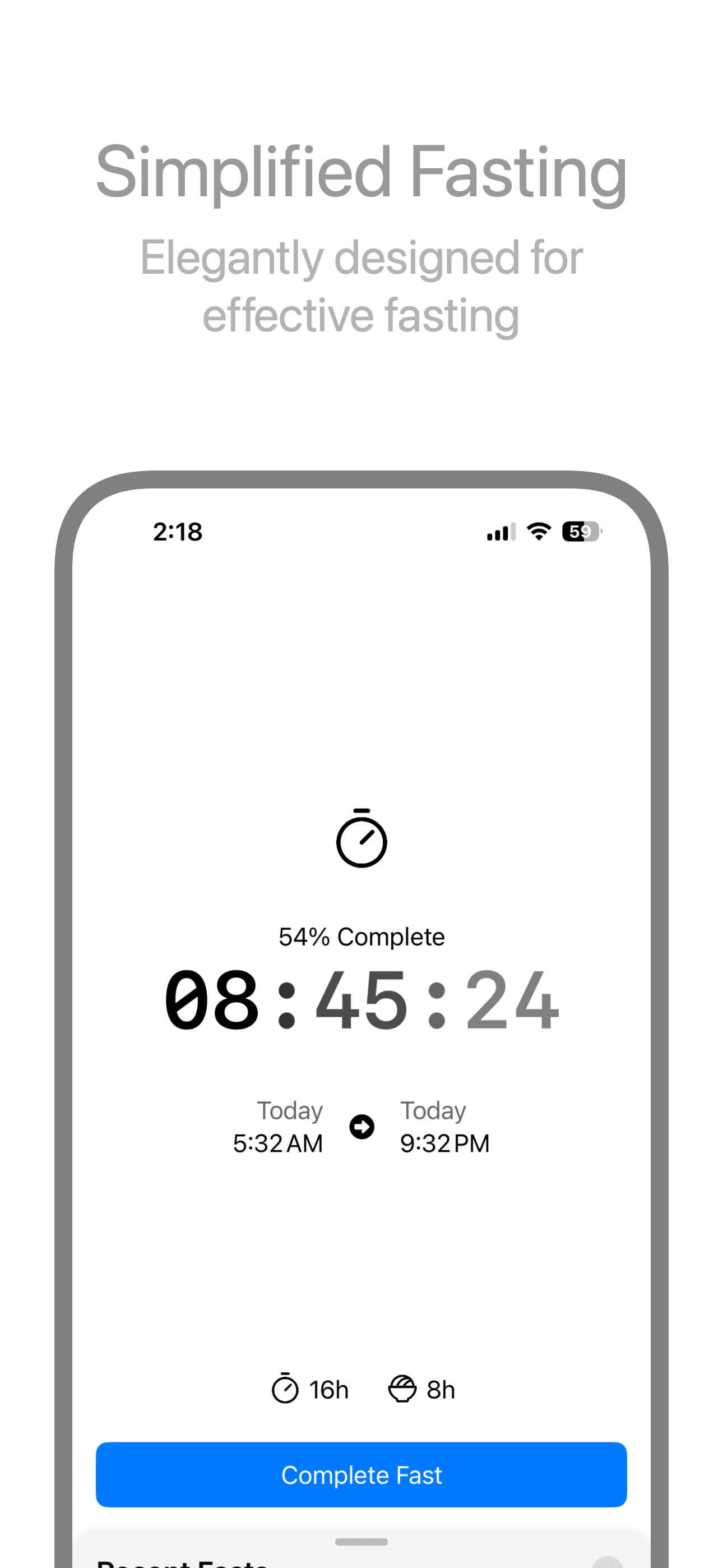 Marble: Intermittent Fasting