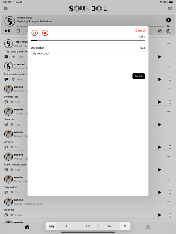 Screenshot #6 pour Soundol: Create audio content
