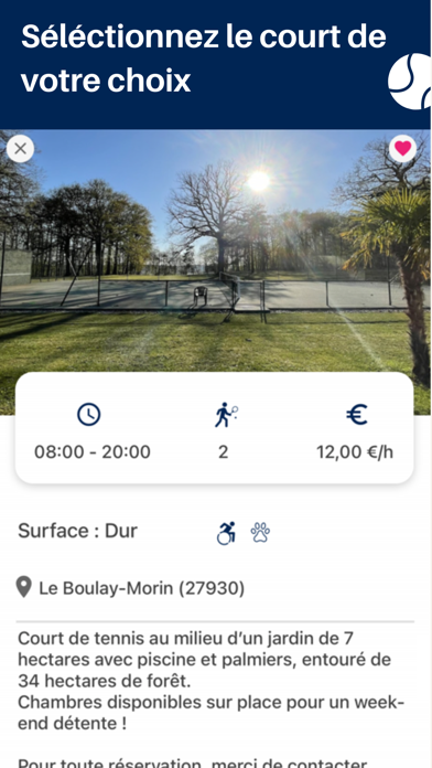 Screenshot #3 pour ClicknTennis