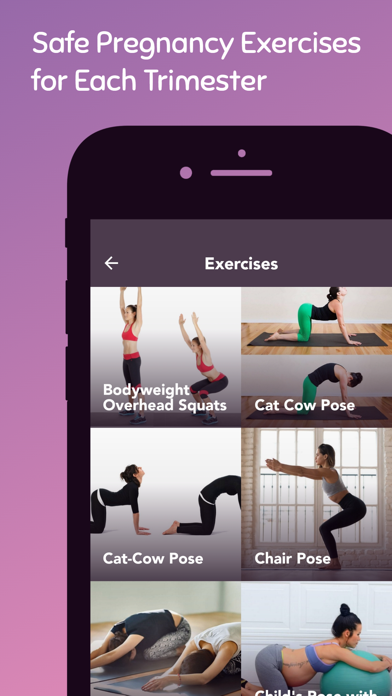 Pregnancy Workouts & Exercises Screenshot