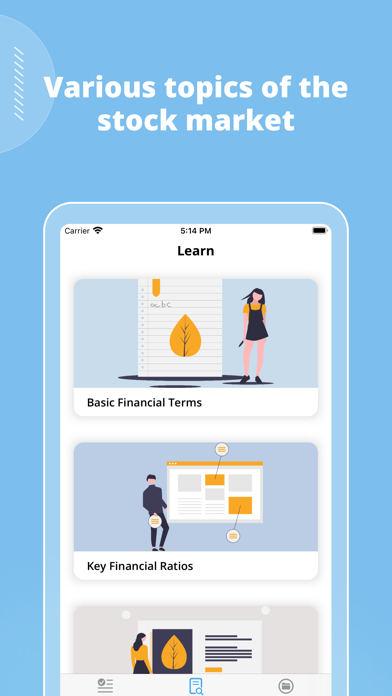 InStock: Stock Market Screenshot