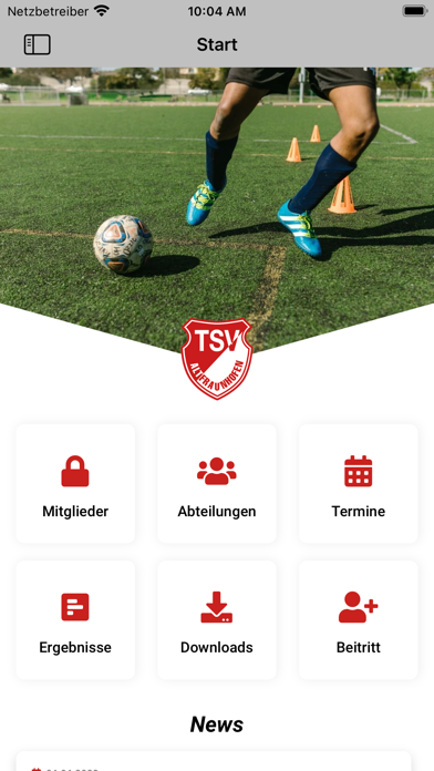 TSV Altfraunhofen e.V. Screenshot