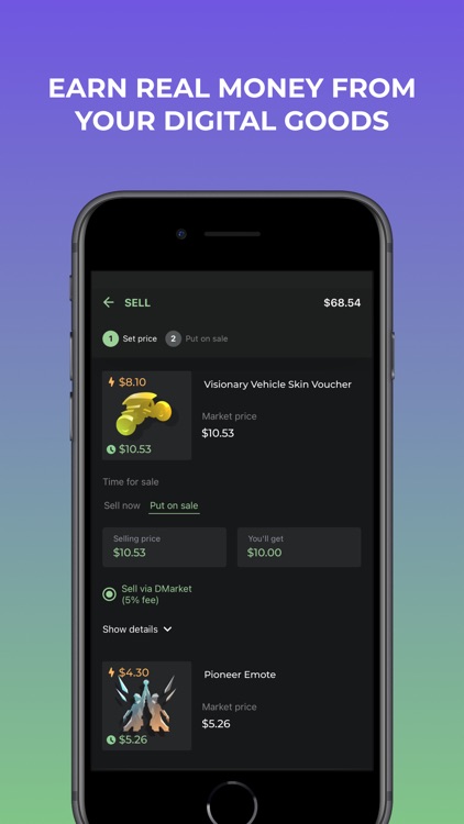 DMarket screenshot-4