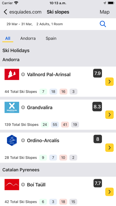 Esquiades.com Screenshot