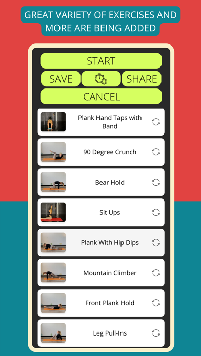 Circus Abs - Core Workout Screenshot