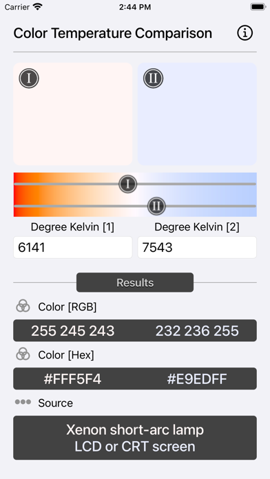Color Temperature Comparisonのおすすめ画像9