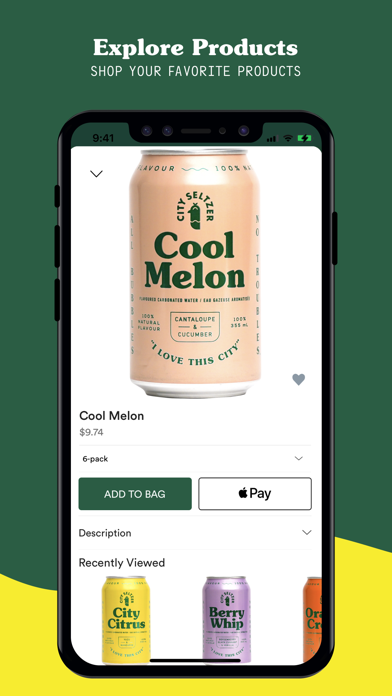 City Seltzer Screenshot