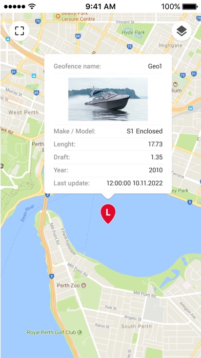 Screenshot #3 pour BoatWatch GPS Pro