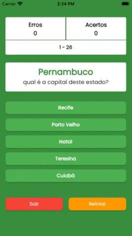 Game screenshot Quiz Estados do Brasil apk