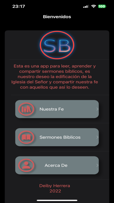 Sermonesb Screenshot