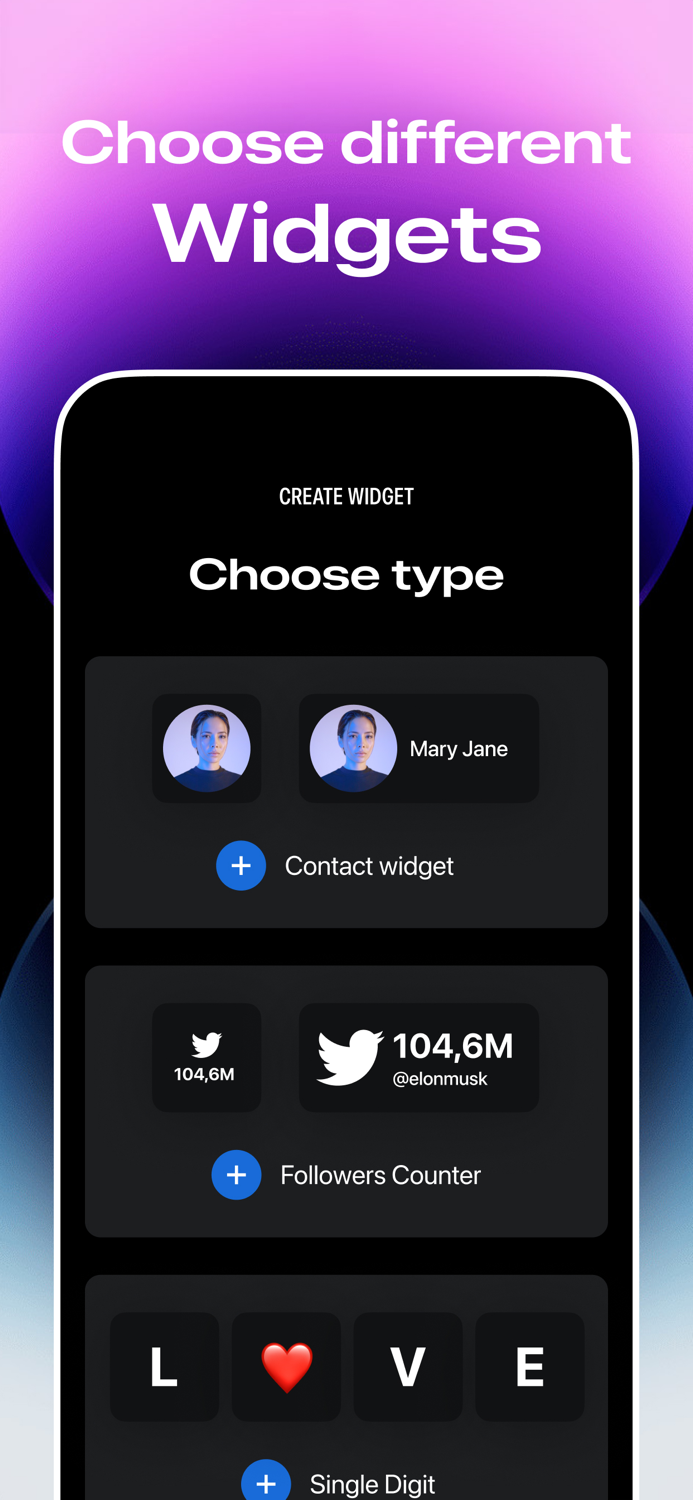 Lock Screen 16 Widget