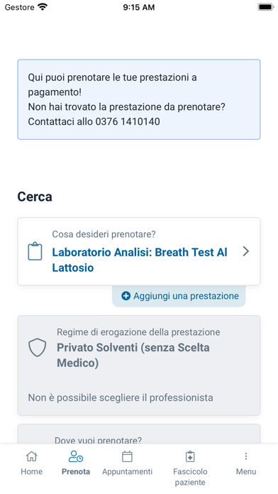 Gruppo Mantova Salus Screenshot