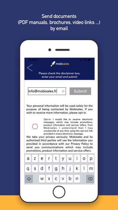 Mobisales Screenshot