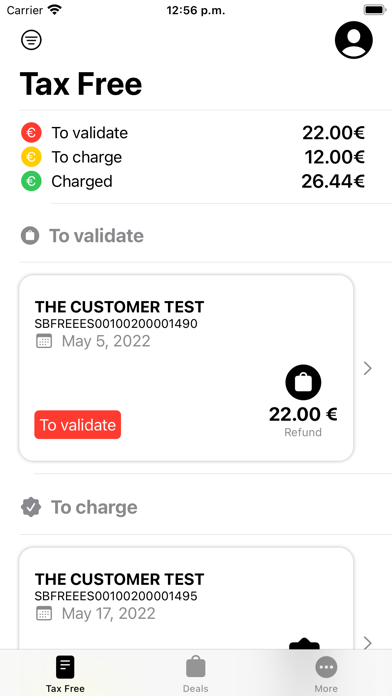 Tax Free bfree - smartTax Screenshot