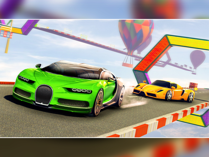 High Jump Car Stunt 3D Driver
