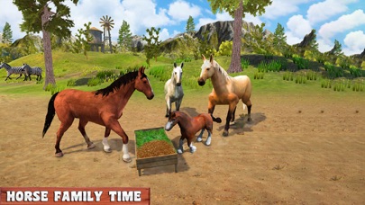 Horse Family Jungle Adventure Screenshot